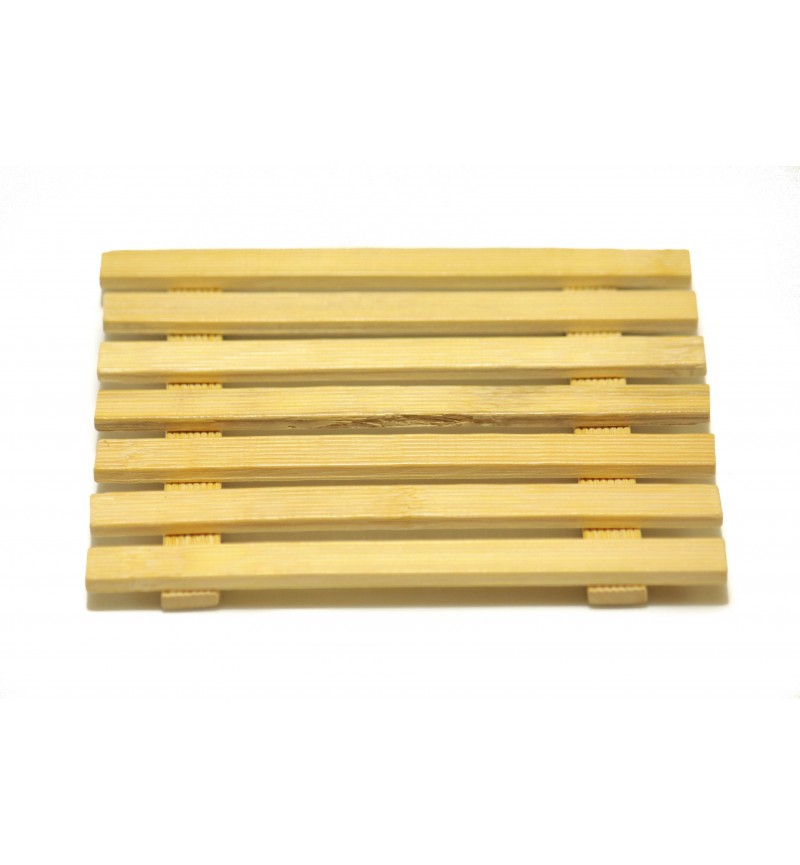 Szögletes alátét bambusz